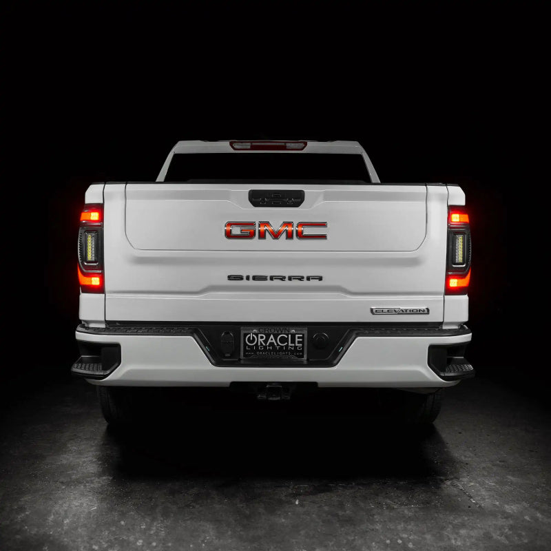 

ORACLE Lighting 5927-504-T - ORL5927-504-T - Oracle 19-23 GMC Sierra Black Series Flush Style LED Tail Lights - Factory Halogen - Shipped in Europe - Tuningsupply.com
