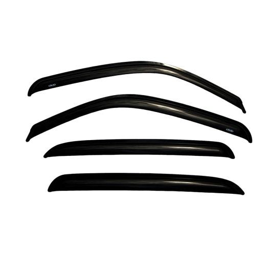 AVS 02-06 Cadillac Escalade EXT Ventvisor Outside Mount Window Deflectors 4pc - Smoke-tuningsupply.com