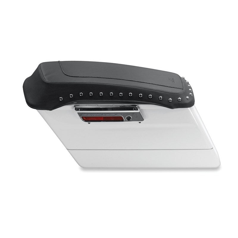 

Mustang Motorcycle 77600 - MMP77600 - Mustang 80-07 Harley Early FL Touring Road King Saddlebag Lid Covers w/Blk Pearl Studs - Black - Shipped in Europe - Tuningsupply.com

