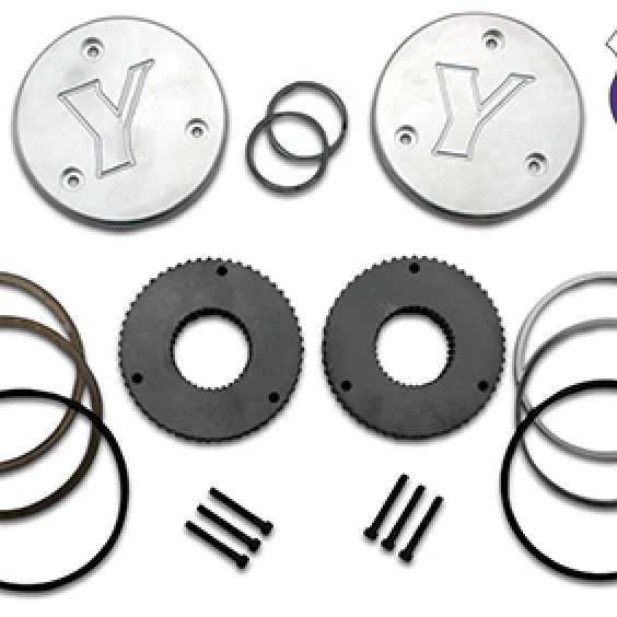 Yukon Gear Hardcore Drive Flange Kit For Dana 60 / 30 Spline Outer Stubs. Yukon Engraved Caps-Differential Install Kits-Yukon Gear & Axle-YUKYHC50003-SMINKpower Performance Parts