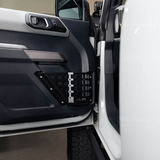 DV8 21-23 Ford Bronco Front Door Pocket Molle Panels-tuningsupply.com