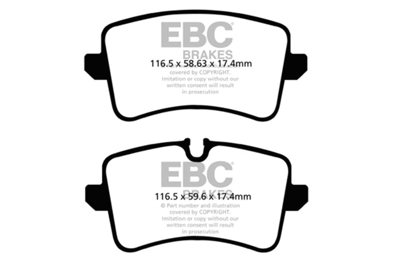 
  

EBC DP22082 - EBCDP22082 - EBC 11 Audi A6 2.0 Turbo Greenstuff Rear Brake Pads - Shipped in Europe - Tuningsupply.com

