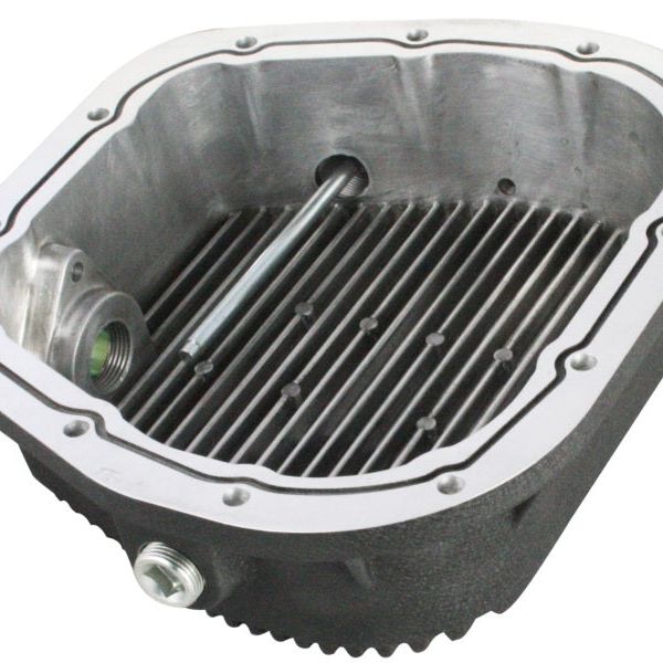 aFe Power Rear Differential Cover (Machined) 12 Bolt 9.75in 11-13 Ford F-150 EcoBoost V6 3.5L (TT)-tuningsupply.com