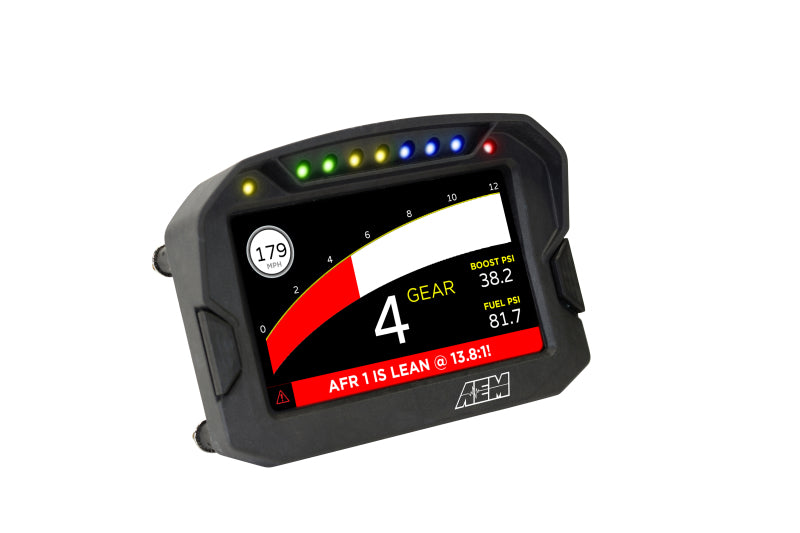 AEM CD-5LG Carbon Logging Digital Dash Display w/ Internal 10Hz GPS & Antenna-tuningsupply.com