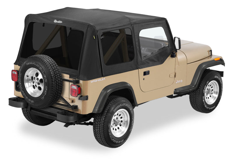 
    

Bestop 51123-15 - BES51123-15 - Bestop 88-95 Jeep Wrangler YJ Replace A-Top (Black Denim Tinted Windows Door Skins Included) - Shipped in Europe - Tuningsupply.com

  