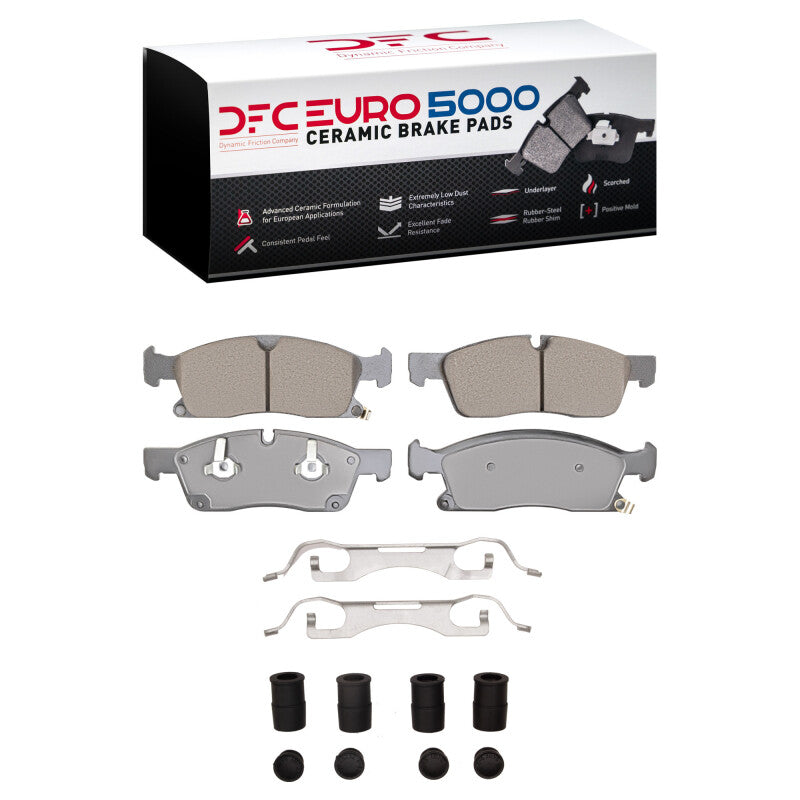 

DFC 1600-1904-11 - DFC1600-1904-11 - DFC 11-22 Dodge Durango Front Euro 5000 Ceramic Brake Pads and Hardware Kit - Shipped in Europe - Tuningsupply.com
