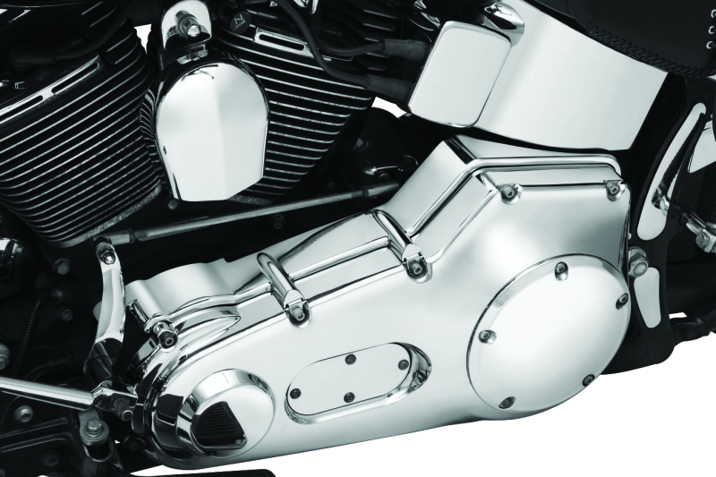 Kuryakyn Cast Inner Primary Cover 00-06 Softail Models Chrome-tuningsupply.com