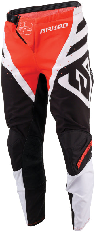 Answer 25 Arkon Nitrus Pants Red/Black/White Size - 30-tuningsupply.com