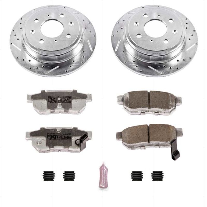

PowerStop K408-26 - PSBK408-26 - Power Stop 90-01 Acura Integra Rear Z26 Street Warrior Brake Kit - Shipped in Europe - Tuningsupply.com
