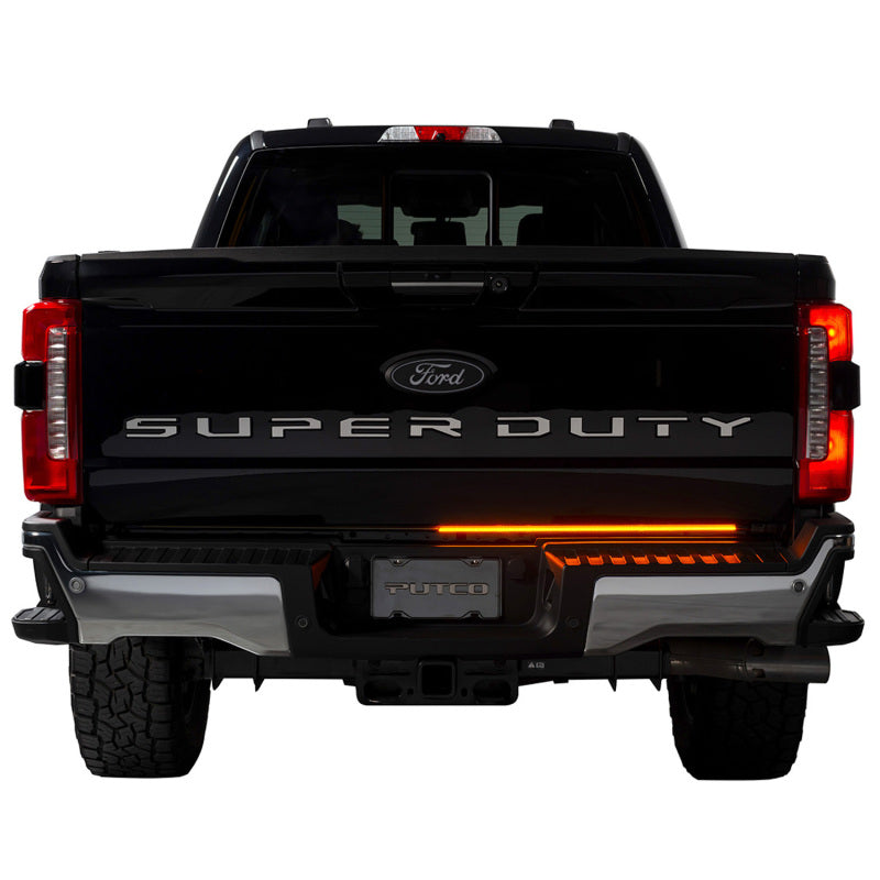 

Putco 9202960-26 - PUT9202960-26 - Putco 23-24 Ford SuperDuty F-250 60In Direct Fit Blade Kit Tailgate Bars w/ LED Taillamps - Shipped in Europe - Tuningsupply.com
