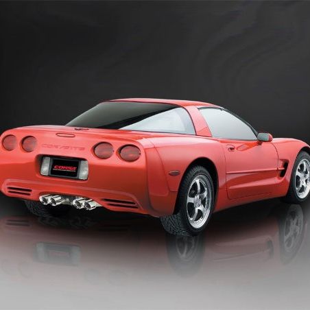 Corsa 1997-2004 Chevrolet Corvette C5 Z06 5.7L V8 Polished Xtreme Cat-Back + XO Exhaust-tuningsupply.com