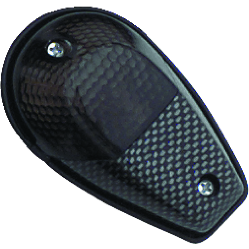 BikeMaster Universal Flush Mount Marker Light - Carbon/Smoke-tuningsupply.com