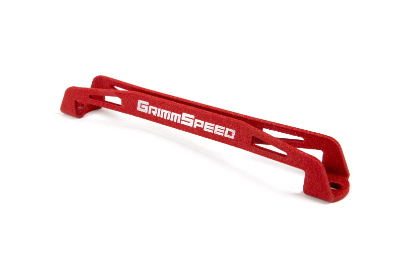 

GrimmSpeed 121033 - GRM121033 - GrimmSpeed 08-18 Subaru WRX/STI Lightweight Battery Tie Down - Red - Shipped in Europe - Tuningsupply.com
