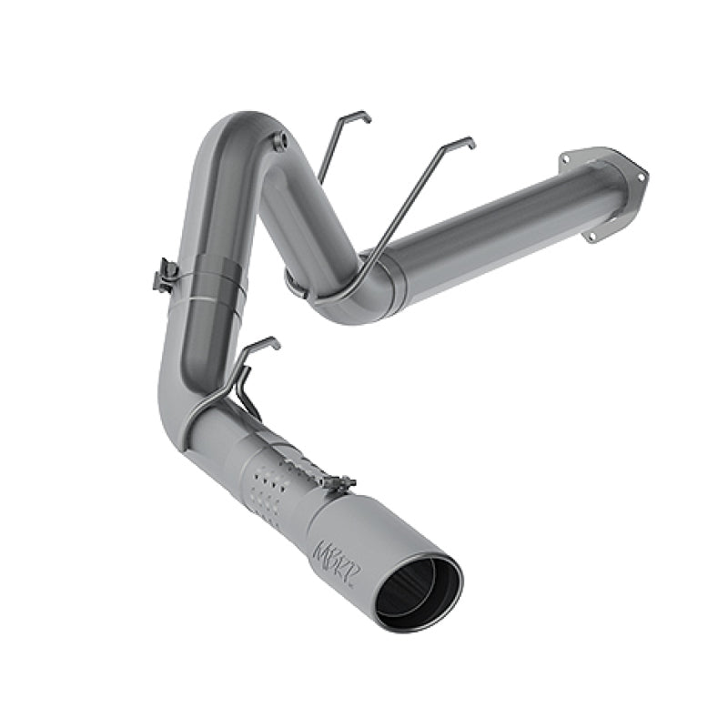 MBRP 17-19 Ford F-250/350/450 6.7L Ex. Reg Cab 5in Filter Back Single Tip T409 Exhaust System-tuningsupply.com