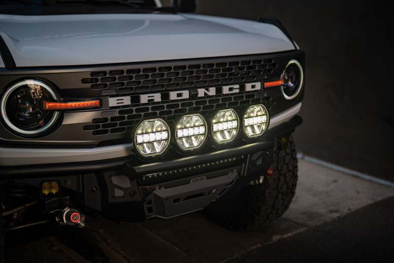

DV8 Offroad BE7RW108W-H - DVEBE7RW108W-H - DV8 Offroad 7in Halo Elite Round Light w/ Accent Halo - White/Amber - Shipped in Europe - Tuningsupply.com
