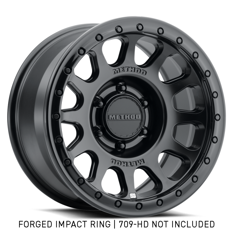 

Method Wheels GR-10017-GB - MRWGR-10017-GB - Method Beadlock Ring - 17in Forged - Style 1 - Gloss Black - Shipped in Europe - Tuningsupply.com
