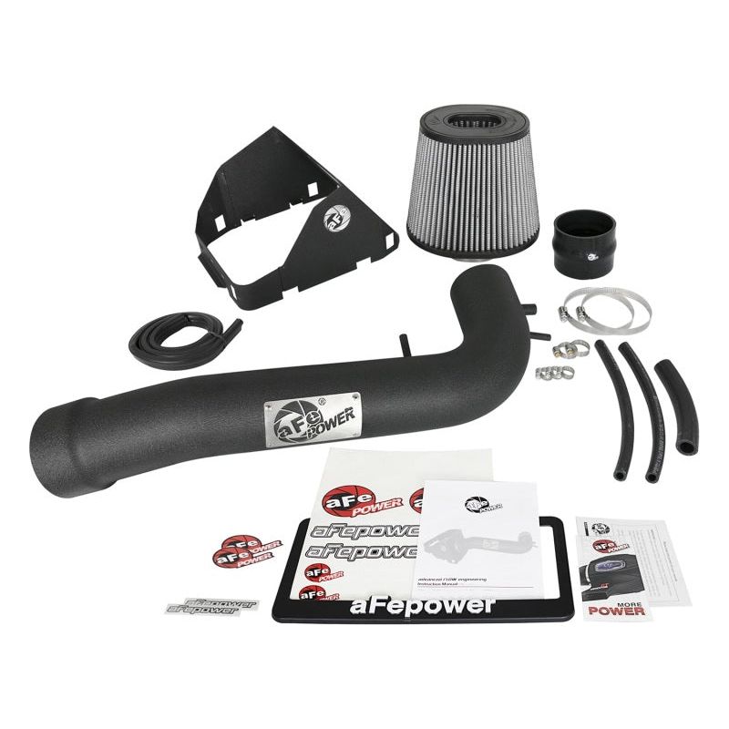 aFe Magnum FORCE Stage-2 Pro DRY S Cold Air Intake System 2017 Ford Superduty V8 6.2L-tuningsupply.com