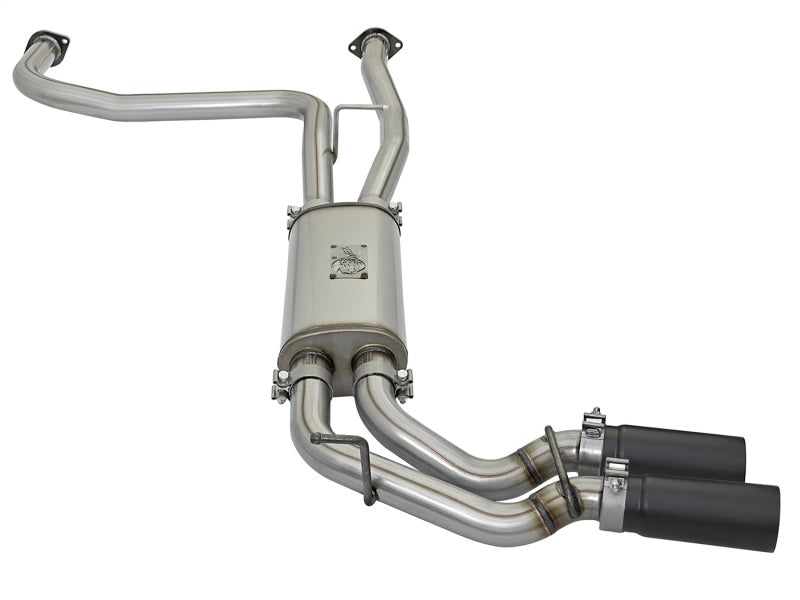 

aFe 49-46126-B - AFE49-46126-B - aFe POWER Rebel Series 2-1/2in 409 SS Cat Back Exhaust w/ Black Tips 16-17 Nissan Titan V8 5.6L - Shipped in Europe - Tuningsupply.com
