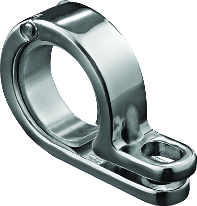 Kuryakyn P-Clamp 7/8-1in P-Clamp Chrome-tuningsupply.com