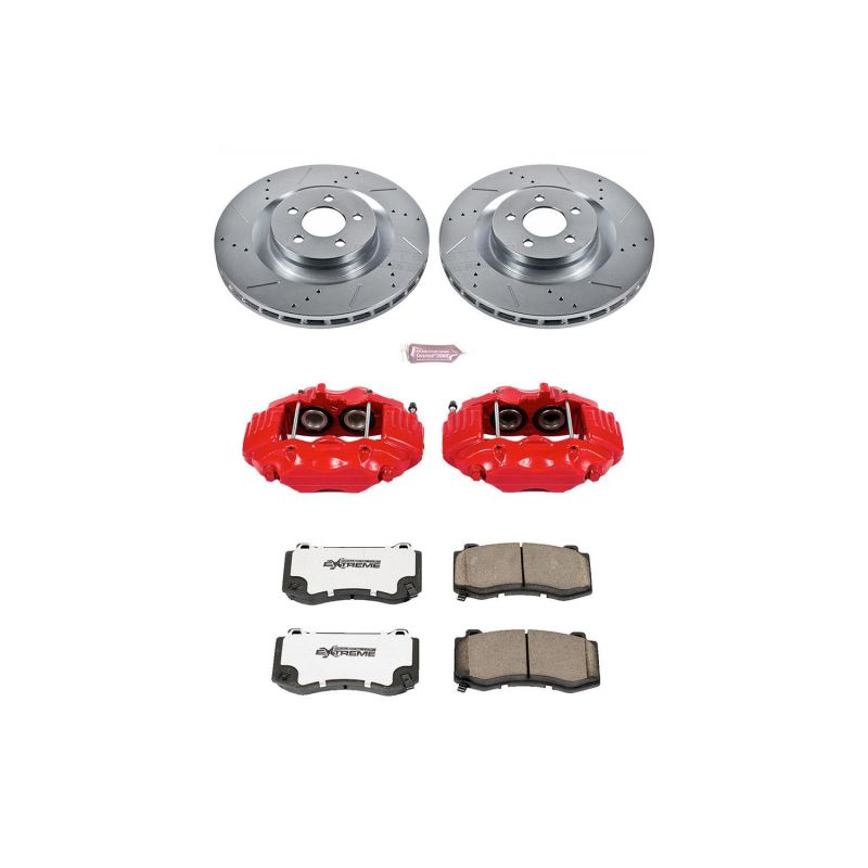 

PowerStop KC4695-26 - PSBKC4695-26 - Power Stop 06-08 Dodge Magnum Front Z26 Street Kit w/Cals - Shipped in Europe - Tuningsupply.com
