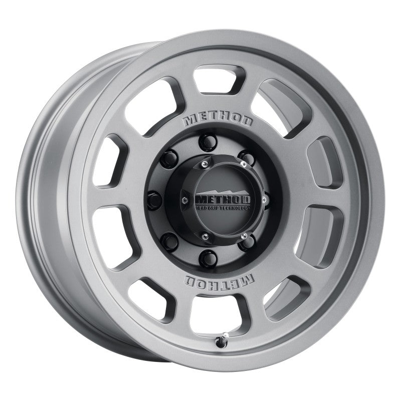 

Method Wheels  - MRWMR70578587800 - Method MR705 17x8.5 0mm Offset 8x170 130.81mm CB Titanium Wheel - Shipped in Europe - Tuningsupply.com
