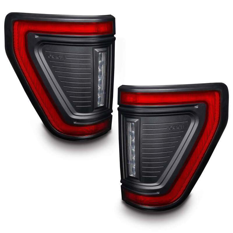 Oracle Lighting 21-24 Ford F-150 Flush Style LED Tail Lights SEE WARRANTY-tuningsupply.com