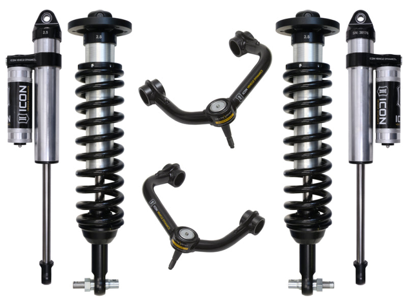 

ICON K93093T - ICOK93093T - ICON 2015-2020 Ford F150 2WD 0-3in Stage 3 Suspension System w/ Tubular Uca - Shipped in Europe - Tuningsupply.com

