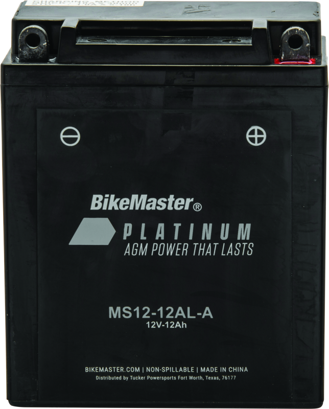 BikeMaster AGM Battery - MS12-12AL-A-tuningsupply.com