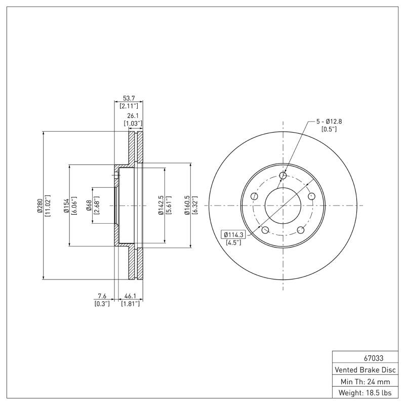 

DFC 600-67033 - DFC600-67033 - DFC 820090 Nissan 300ZX Front Brake Rotor - Shipped in Europe - Tuningsupply.com
