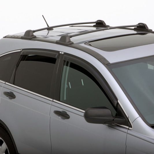 AVS 07-11 Honda CR-V Ventvisor Outside Mount Window Deflectors 4pc - Smoke-tuningsupply.com