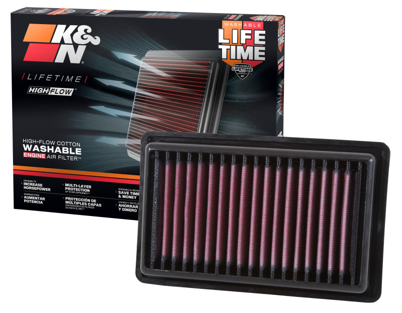 

K&N Engineering 33-3043 - KNN33-3043 - K&N 2014 Smart Fortwo L3-0.9L F/I Replacement Drop In Air Filter - Shipped in Europe - Tuningsupply.com
