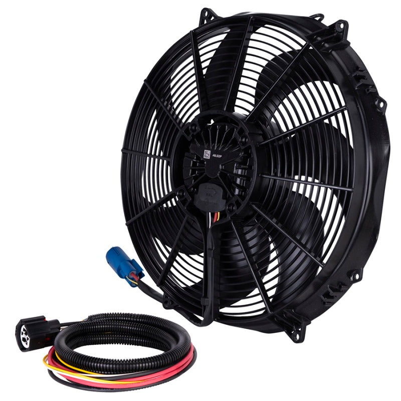 

SPAL 30107328-PKG - SPL30107328-PKG - SPAL 500W 15.2in Flush Mount Brushless Fan w/Jumper Harness - Shipped in Europe - Tuningsupply.com
