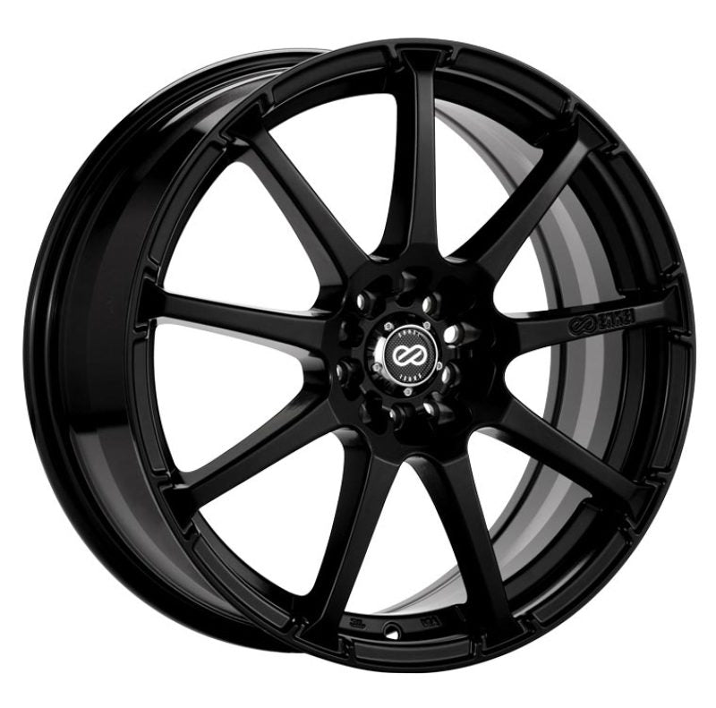 Enkei EDR9 15x6.5 4x100/114.3 38mm Offset 72.6 Bore Diameter Black Wheel-tuningsupply.com