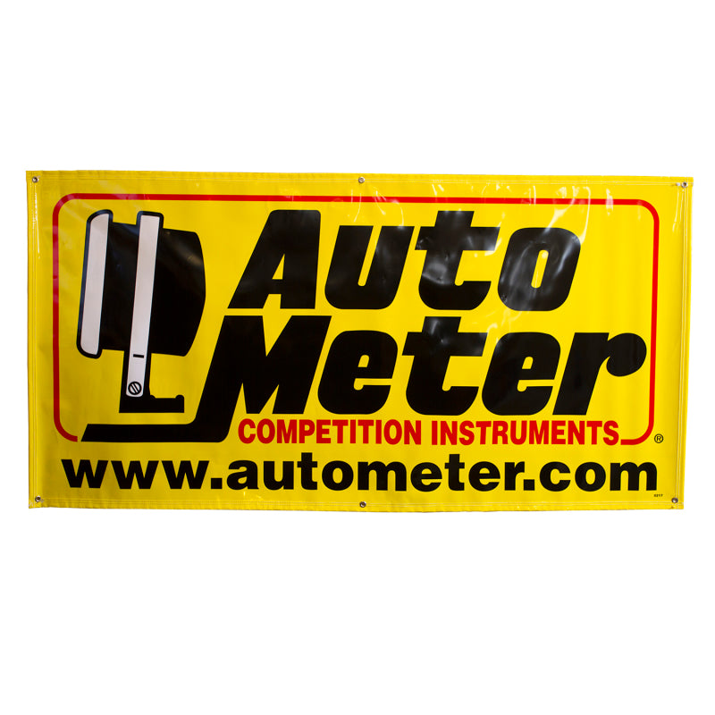 Autometer 6ft x 3ft Race Banner-tuningsupply.com