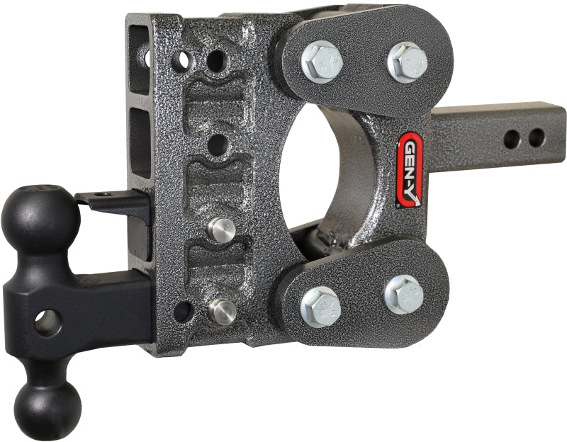 

GEN-Y Hitch GH-1024 - GENGH-1024 - Gen-Y The Boss Torsion-Flex 2in Shank 5in Drop 10K Hitch w/GH-031 Dual-Ball/GH-032 Pintle Lock - Shipped in Europe - Tuningsupply.com
