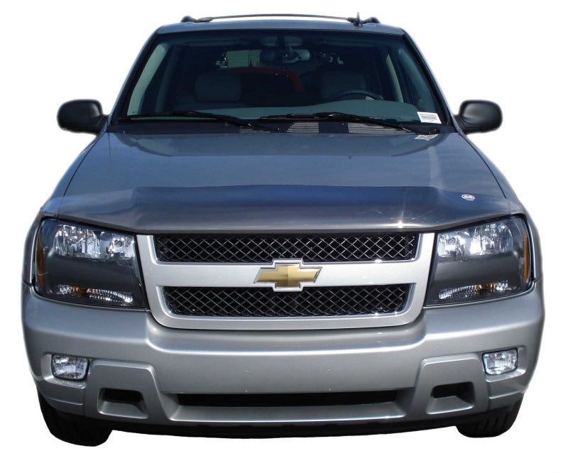 AVS 02-09 Chevy Trailblazer High Profile Bugflector II Hood Shield - Smoke-tuningsupply.com