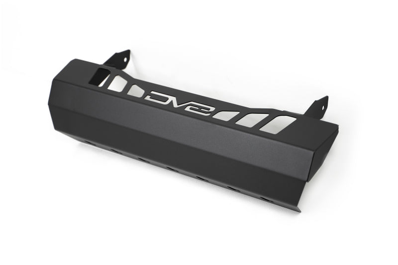 DV8 Offroad 18-23 Jeep Wrangler JL/JT Front Bumper Sway-Bar Disconnect Motor Skid Plate-tuningsupply.com