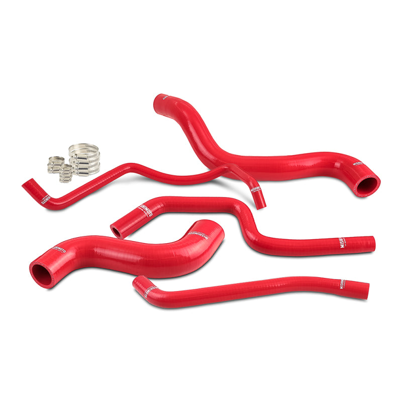 Mishimoto 2023+ Toyota GR Corolla Silicone Hose Kit Red-tuningsupply.com