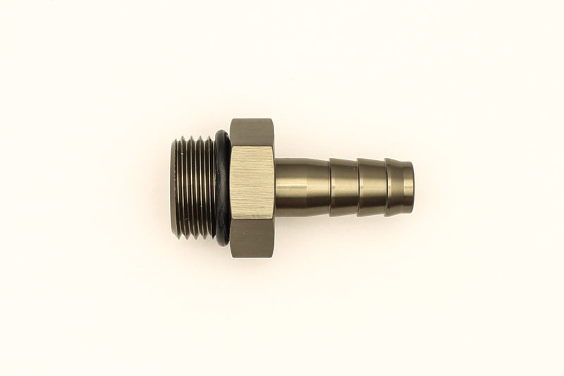 DeatschWerks 8AN ORB Male To 3/8in. Male Triple Barb Fitting (Incl. O-Ring)-tuningsupply.com