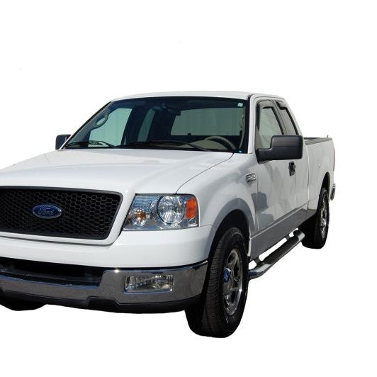 AVS 22-23 Toyota Tundra Ext. Cab/DC Ventvisor Front & Rear Window Deflectors 4pc - Smoke-tuningsupply.com