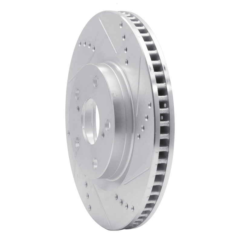 

R1 Concepts 631-21053R - RNC631-21053R - R1 2022-2023 Genesis G70 Front Right Drilled & Slotted Silver Brake Rotor - Shipped in Europe - Tuningsupply.com
