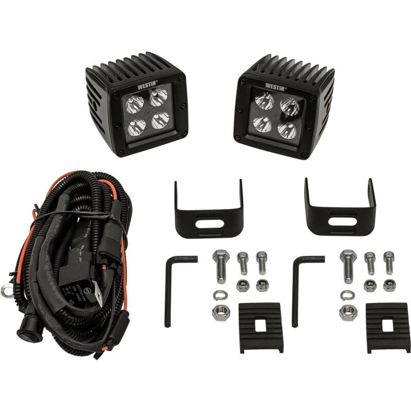 

Westin 09-12205A-PR - WES09-12205A-PR - Westin LED Auxiliary Light 3.2in x 3.0in Spot w/5W Cree - Black - Shipped in Europe - Tuningsupply.com
