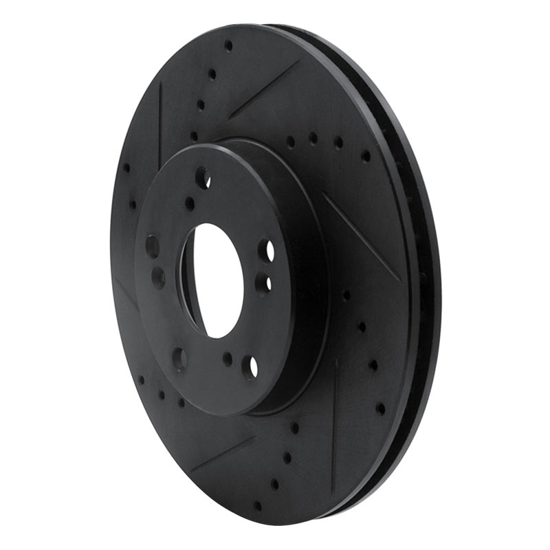 

R1 Concepts 633-59042L - RNC633-59042L - R1 06-15 Honda Civic Front Left Drilled & Slotted Black Brake Rotor - Shipped in Europe - Tuningsupply.com
