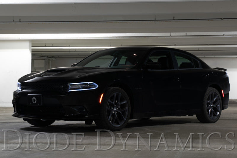 Diode Dynamics 15-21 Dodge Charger LED Sidemarkers - Smoked (set)-tuningsupply.com