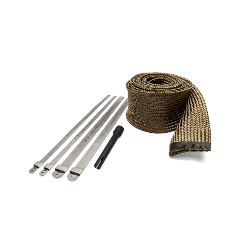 DEI Powersport Exhaust Sleeve Kit - Titanium-tuningsupply.com