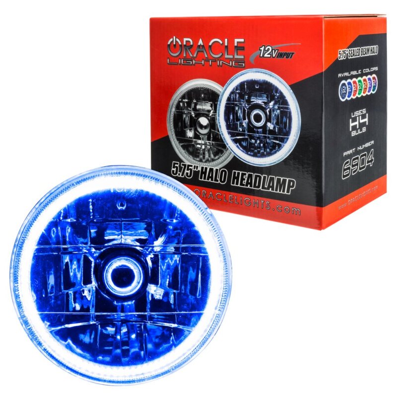 

ORACLE Lighting 6904-002 - ORL6904-002 - Oracle Pre-Installed Lights 5.75 IN. Sealed Beam - Blue Halo - Shipped in Europe - Tuningsupply.com
