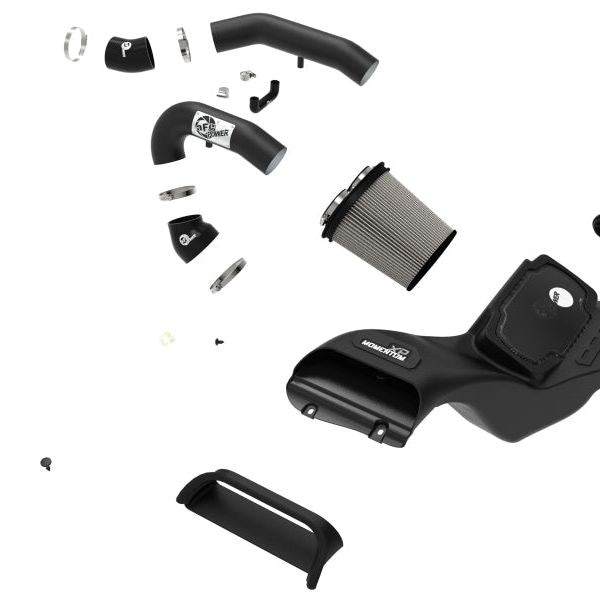 aFe 21-22 Ford F-150 Raptor V6-3.5L(tt) Momentum XP Cold Air Intake System Blk w/ Pro Dry S Filter-tuningsupply.com