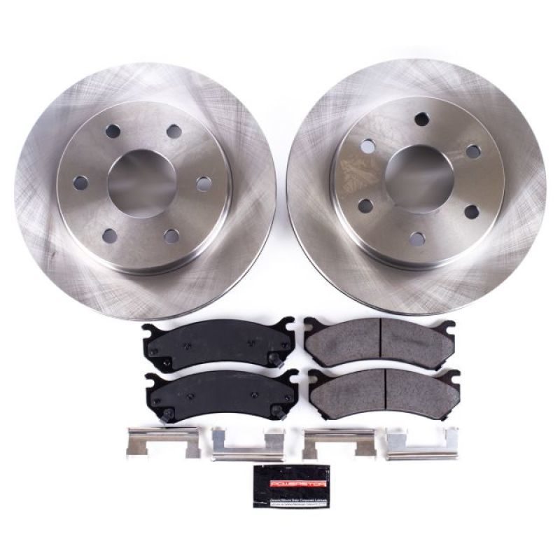 Power Stop 02-06 Cadillac Escalade Front Autospecialty Brake Kit-tuningsupply.com