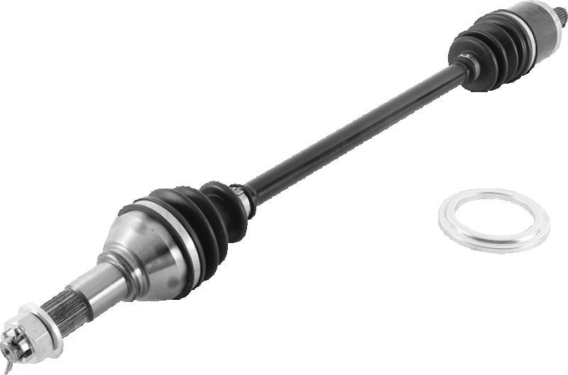 QuadBoss 13-18 Can-Am Maverick 1000R Front Left Replacement Axle-tuningsupply.com