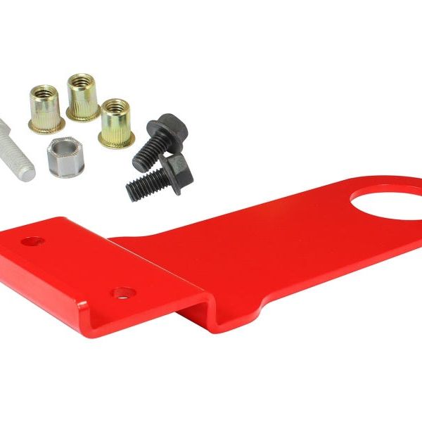 aFe Control Front Tow Hook Red 05-13 Chevrolet Corvette (C6)-tuningsupply.com